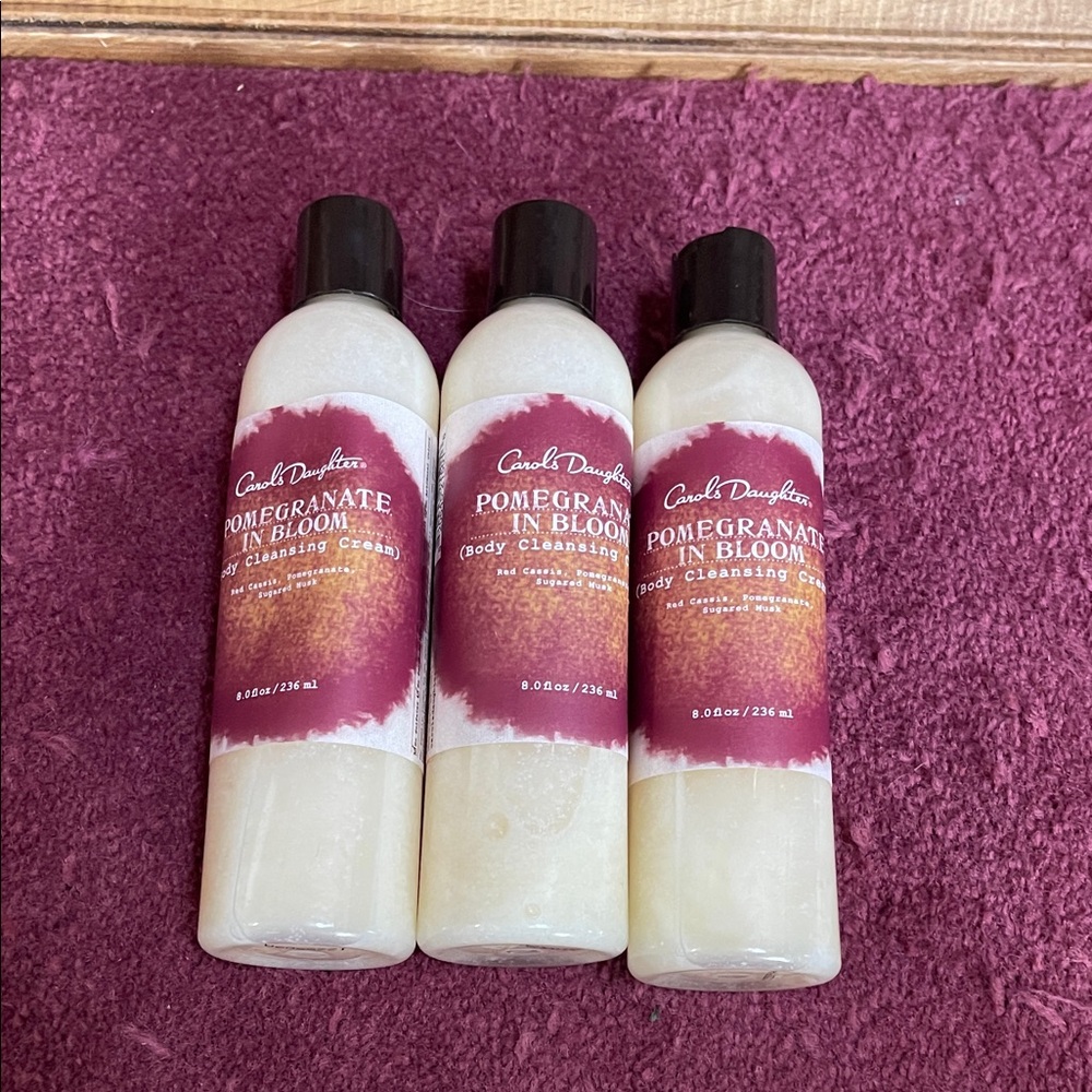 Carol’s daughter pomegranate in Bloom body cleansing cream